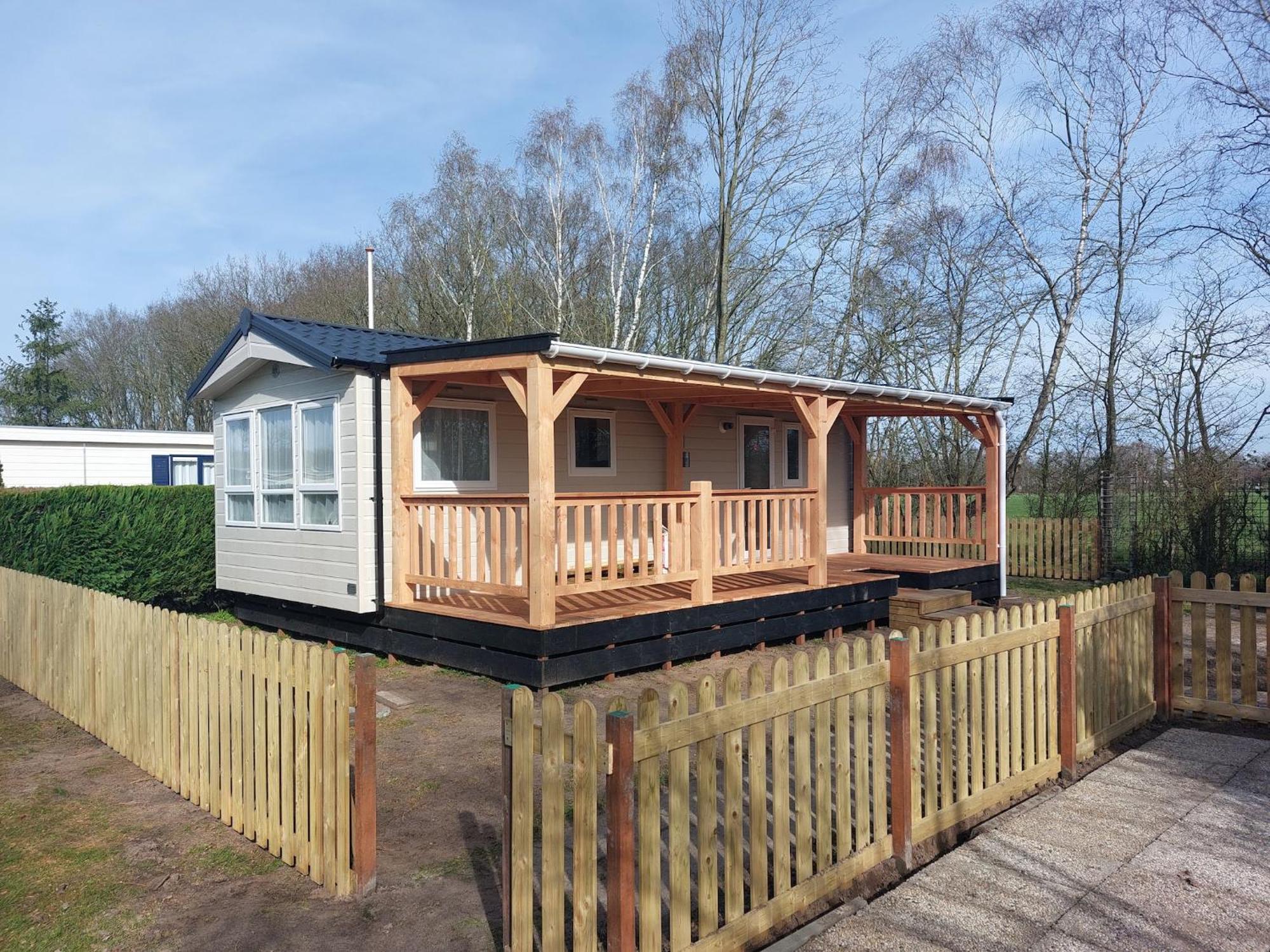 Cosy Holiday Home In Appelscha With Garden Eksteriør bilde